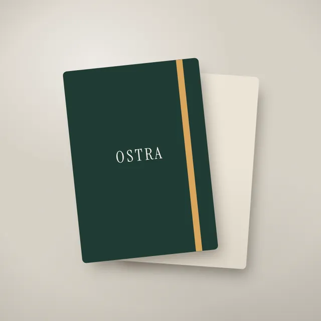 Carnets, visuel d'illustration pour une marque fictive