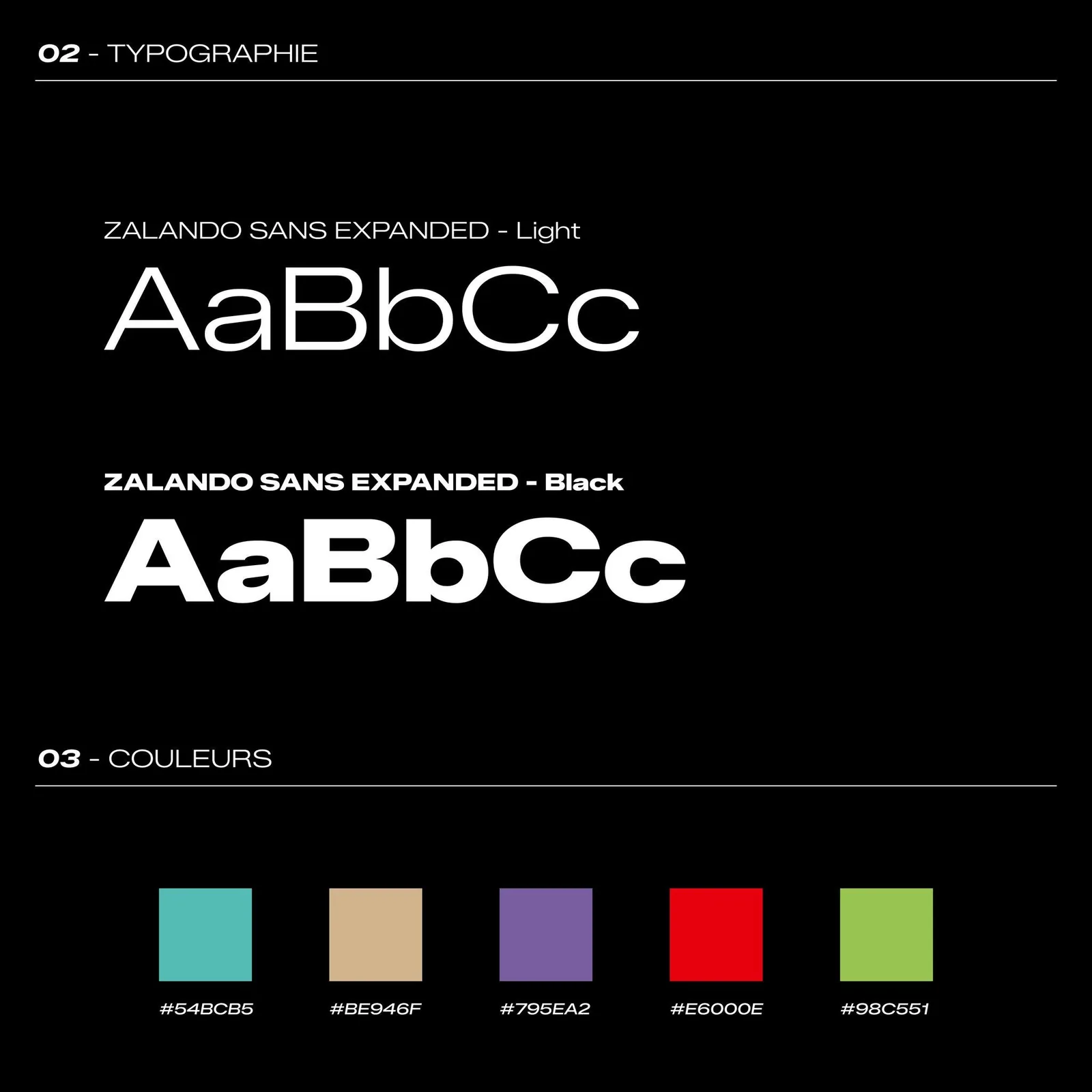 Charte typographique et couleurs du Groupe Bourdon