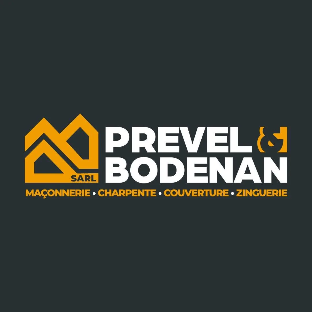 Logo Prevel & Bodenan, maçonnerie, charpente, couverture, zinguerie